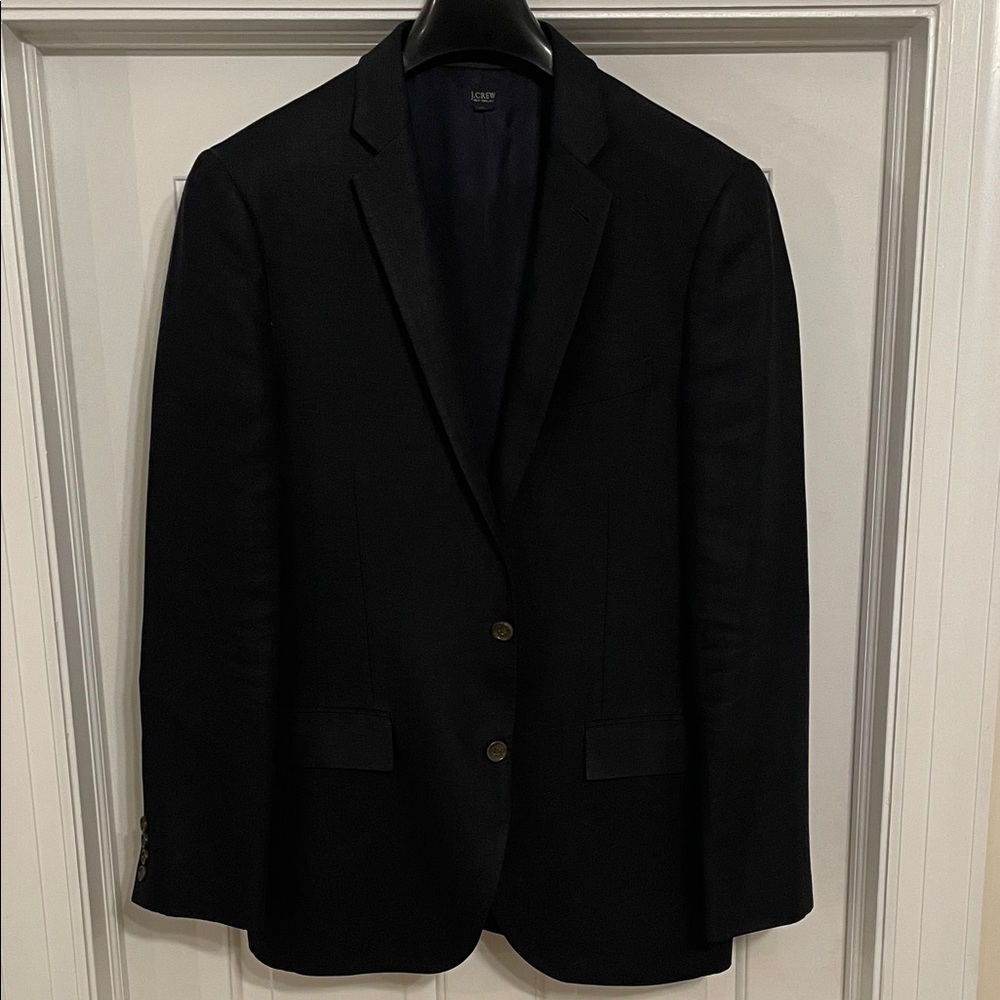 J. Crew Classic Men’s Black Linen Blazer